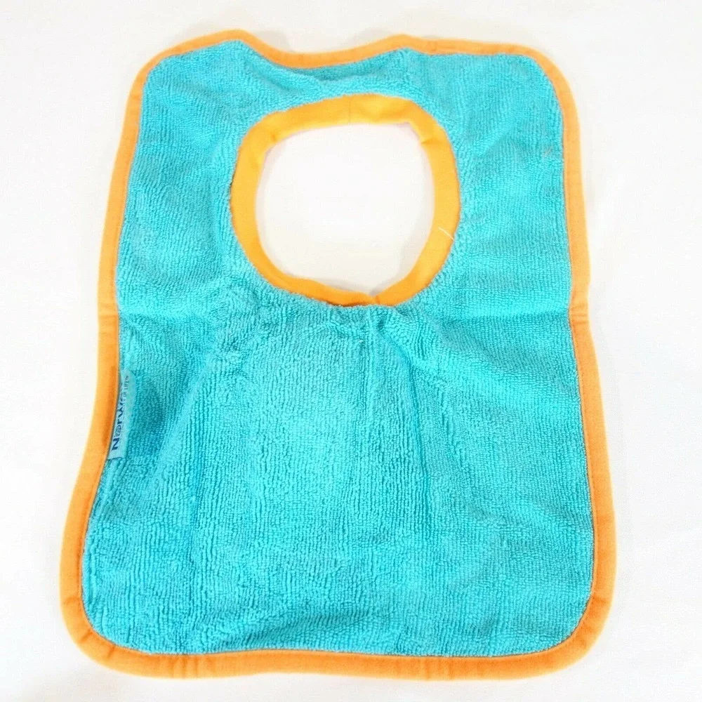 New Norwex Baby Bib Yellow Sunshine Washcloth Microfiber with Baclock